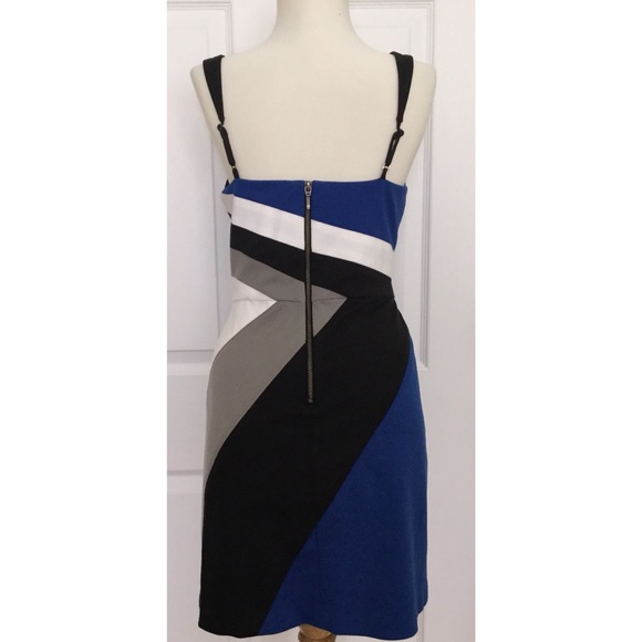 NWT BCBGeneration Color Block Dress Medium M Mini - Picture 3 of 4